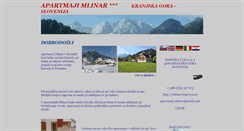 Desktop Screenshot of mlinar.krgora.com