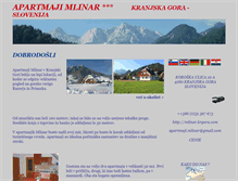 Tablet Screenshot of mlinar.krgora.com
